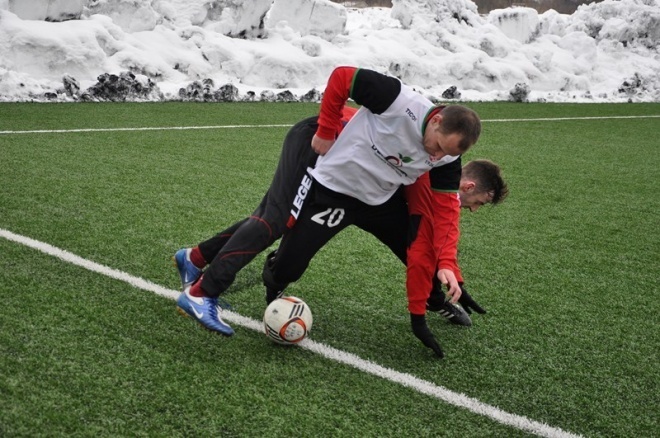 Sparing: Narew Ostrołęka - ŁKS Łomża (06.04.2013) - zdjęcie #22 - eOstroleka.pl