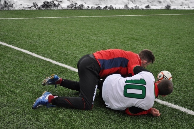 Sparing: Narew Ostrołęka - ŁKS Łomża (06.04.2013) - zdjęcie #21 - eOstroleka.pl