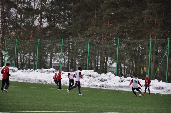 Sparing: Narew Ostrołęka - ŁKS Łomża (06.04.2013) - zdjęcie #16 - eOstroleka.pl