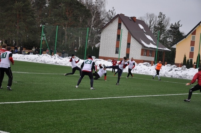 Sparing: Narew Ostrołęka - ŁKS Łomża (06.04.2013) - zdjęcie #14 - eOstroleka.pl