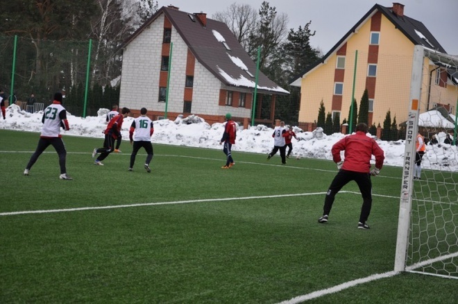 Sparing: Narew Ostrołęka - ŁKS Łomża (06.04.2013) - zdjęcie #12 - eOstroleka.pl