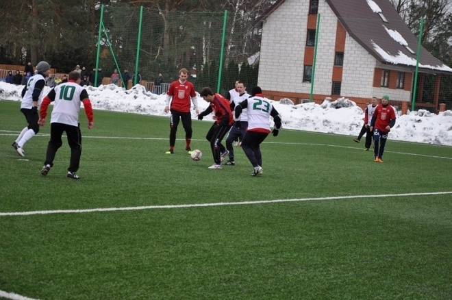 Sparing: Narew Ostrołęka - ŁKS Łomża (06.04.2013) - zdjęcie #9 - eOstroleka.pl
