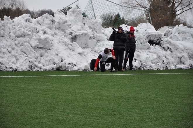 Sparing: Narew Ostrołęka - ŁKS Łomża (06.04.2013) - zdjęcie #8 - eOstroleka.pl