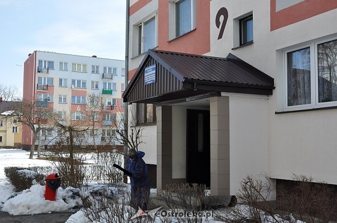 Pożar piwnicy na Rejmonta 9 [08.04.2013] - zdjęcie #25 - eOstroleka.pl