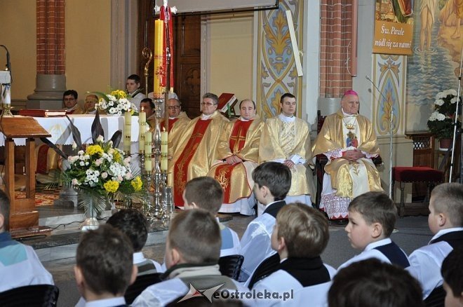 600-lecie parafii pw. Najświętszego Serca Jezusowego w Rzekuniu [08.04.2013] - zdjęcie #37 - eOstroleka.pl