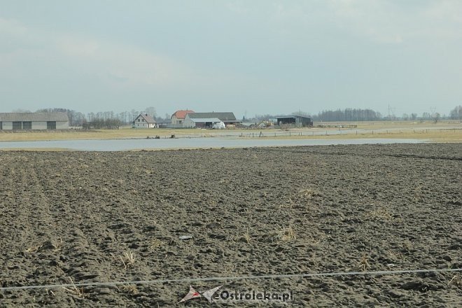 Poziom wód ostrołęckich rzek [13.04.2013] - zdjęcie #2 - eOstroleka.pl