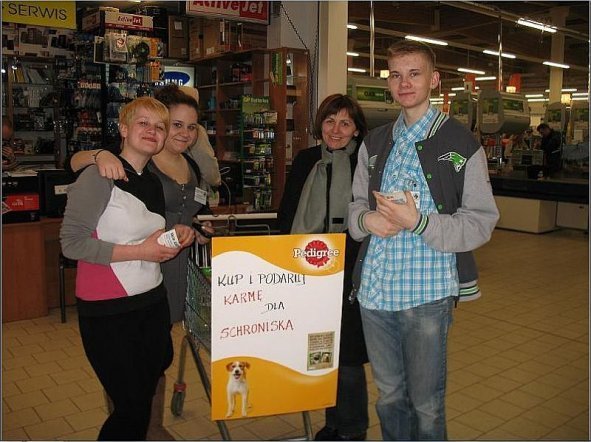 Zbiórka Karmy dla czworonogów [17.04.2013] - zdjęcie #5 - eOstroleka.pl