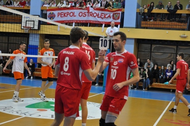 I liga: BBTS Bielsko-Biała - Energa Pekpol Ostrołęka (20.04.2013) - zdjęcie #22 - eOstroleka.pl