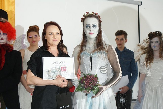 Konkurs Makijażu w Zespole Szkół Zawodowych nr 2 w Ostrołęce [20.04.2013] - zdjęcie #69 - eOstroleka.pl