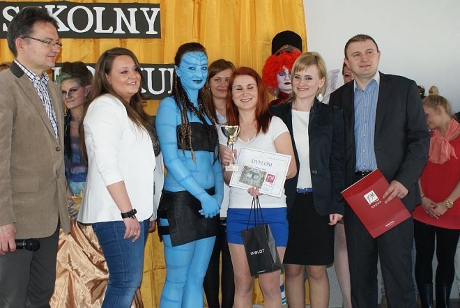 Konkurs Makijażu w Zespole Szkół Zawodowych nr 2 w Ostrołęce [20.04.2013] - zdjęcie #73 - eOstroleka.pl
