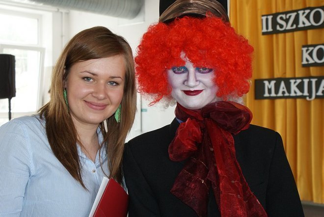 Konkurs Makijażu w Zespole Szkół Zawodowych nr 2 w Ostrołęce [20.04.2013] - zdjęcie #2 - eOstroleka.pl
