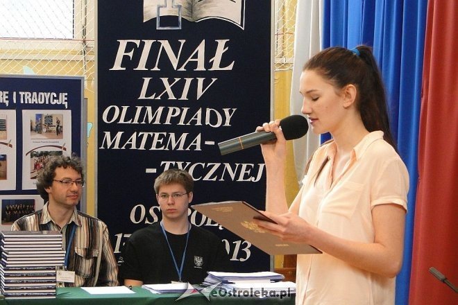 LXVI Olimpiada Matematyczna w I LO w Ostrołęce [20.04.2013] - zdjęcie #10 - eOstroleka.pl