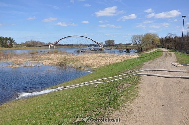 Ostrołęka: Narew przekroczyła już 4 metry [24.04.2013] - zdjęcie #18 - eOstroleka.pl