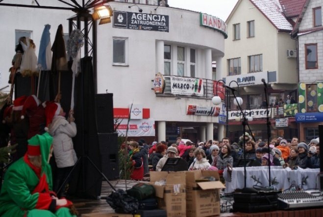Wigilia Miejska (20.12.2008) - zdjęcie #100 - eOstroleka.pl