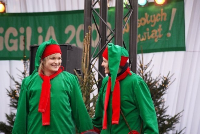 Wigilia Miejska (20.12.2008) - zdjęcie #76 - eOstroleka.pl