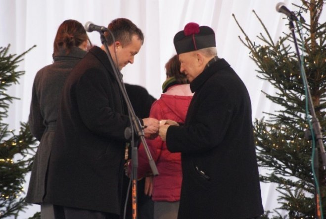 Wigilia Miejska (20.12.2008) - zdjęcie #52 - eOstroleka.pl