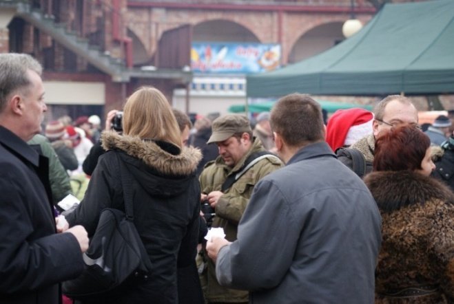 Wigilia Miejska (20.12.2008) - zdjęcie #37 - eOstroleka.pl