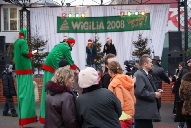 Wigilia Miejska (20.12.2008) - zdjęcie #34 - eOstroleka.pl
