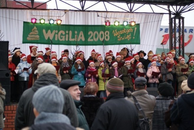 Wigilia Miejska (20.12.2008) - zdjęcie #32 - eOstroleka.pl