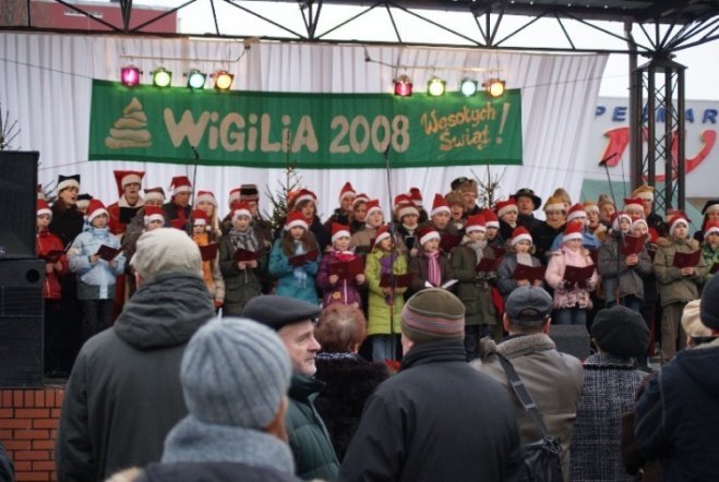 Wigilia Miejska (20.12.2008) - zdjęcie #58 - eOstroleka.pl