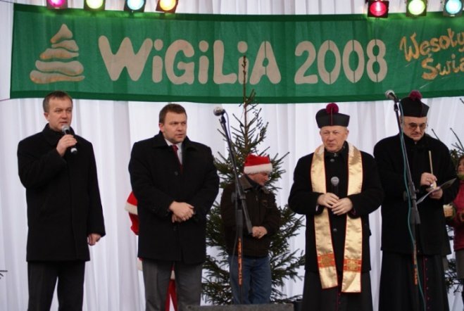 Wigilia Miejska (20.12.2008) - zdjęcie #13 - eOstroleka.pl