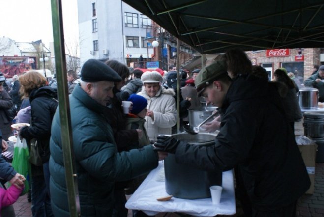 Wigilia Miejska (20.12.2008) - zdjęcie #4 - eOstroleka.pl