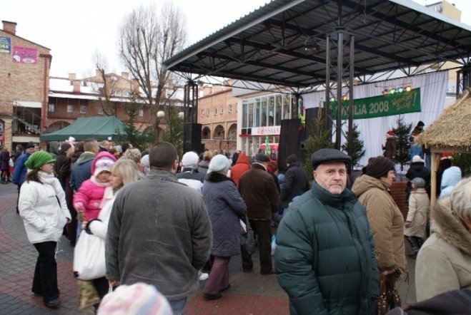 Wigilia Miejska (20.12.2008) - zdjęcie #19 - eOstroleka.pl