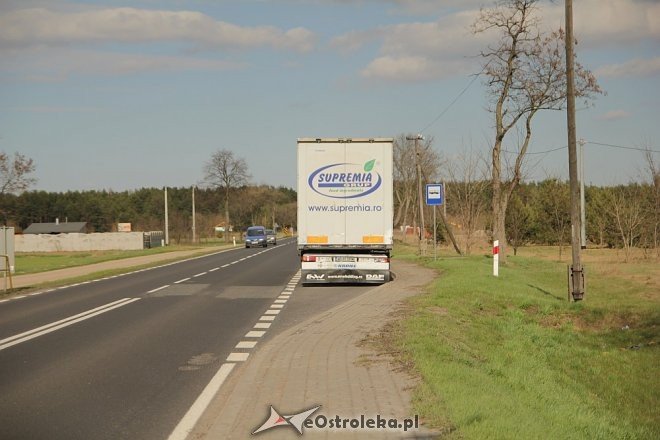 DK 61: Dwie ciężarówki zderzyły się w miejscowości Teodorowo [25.04.2013] - zdjęcie #5 - eOstroleka.pl