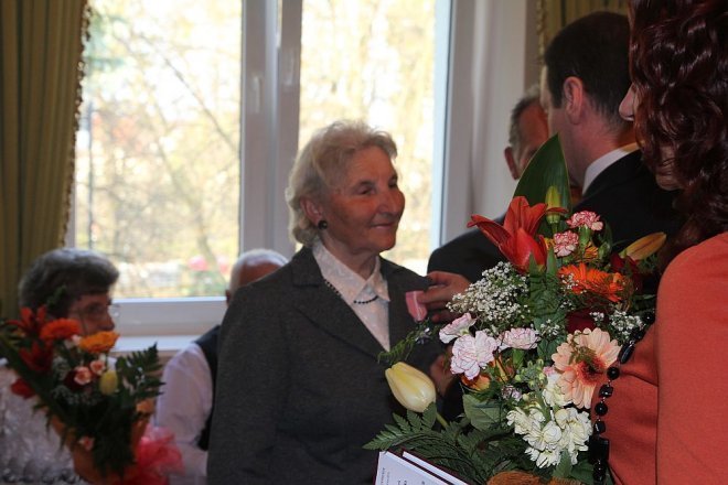 Złote Gody mieszkańców Ostrołęki [26.04.2013] - zdjęcie #41 - eOstroleka.pl