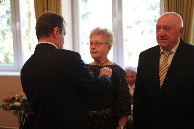 Złote Gody mieszkańców Ostrołęki [26.04.2013] - zdjęcie #39 - eOstroleka.pl