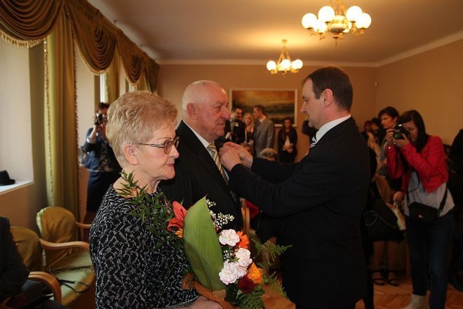 Złote Gody mieszkańców Ostrołęki [26.04.2013] - zdjęcie #37 - eOstroleka.pl