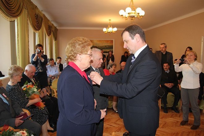 Złote Gody mieszkańców Ostrołęki [26.04.2013] - zdjęcie #35 - eOstroleka.pl