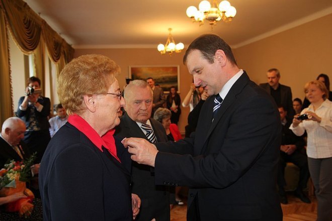 Złote Gody mieszkańców Ostrołęki [26.04.2013] - zdjęcie #34 - eOstroleka.pl