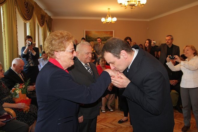 Złote Gody mieszkańców Ostrołęki [26.04.2013] - zdjęcie #33 - eOstroleka.pl