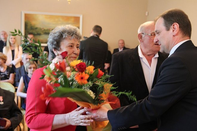 Złote Gody mieszkańców Ostrołęki [26.04.2013] - zdjęcie #30 - eOstroleka.pl