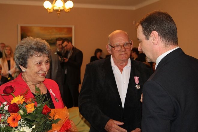 Złote Gody mieszkańców Ostrołęki [26.04.2013] - zdjęcie #29 - eOstroleka.pl