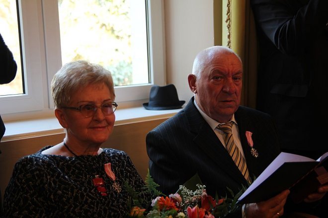 Złote Gody mieszkańców Ostrołęki [26.04.2013] - zdjęcie #23 - eOstroleka.pl