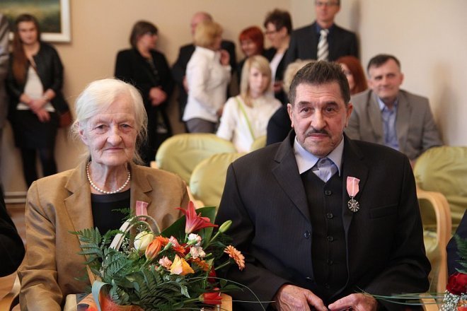 Złote Gody mieszkańców Ostrołęki [26.04.2013] - zdjęcie #19 - eOstroleka.pl