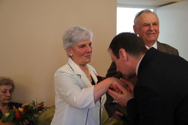 Złote Gody mieszkańców Ostrołęki [26.04.2013] - zdjęcie #12 - eOstroleka.pl