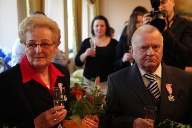 Złote Gody mieszkańców Ostrołęki [26.04.2013] - zdjęcie #6 - eOstroleka.pl