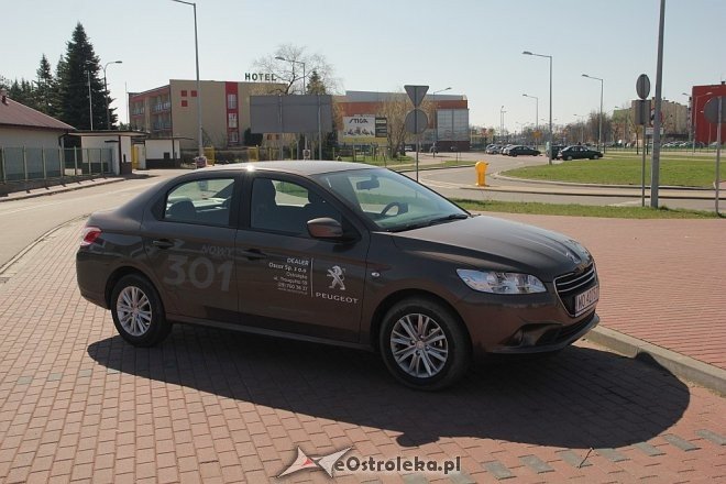 Nasz test z Oscarem: Peugeot 301 [29.04.2013] - zdjęcie #7 - eOstroleka.pl