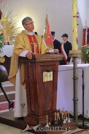 Msza św. w intencji Ojczyzny w Łęgu Starościńskim [05.05.2013] - zdjęcie #9 - eOstroleka.pl