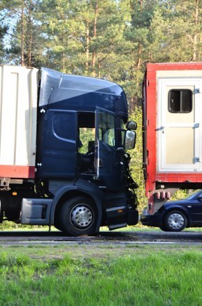 Wypadek w Laskowcu [09.05.2013] - zdjęcie #1 - eOstroleka.pl