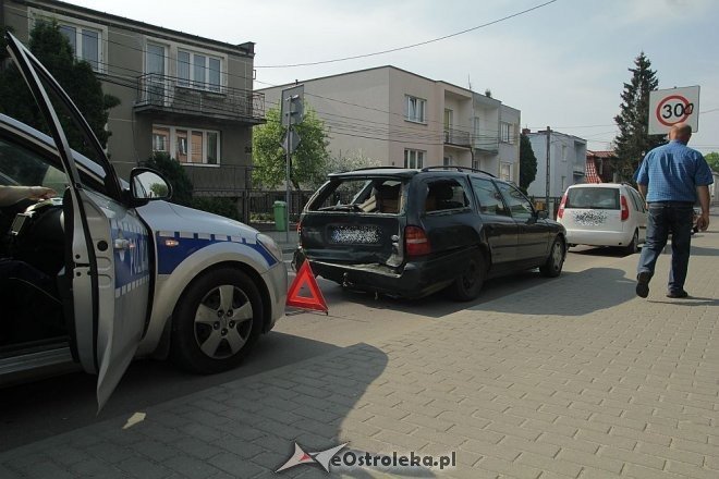 Ul. Traugutta: Kolizja z udziałem trzech samochodów [10.05.2013] - zdjęcie #11 - eOstroleka.pl