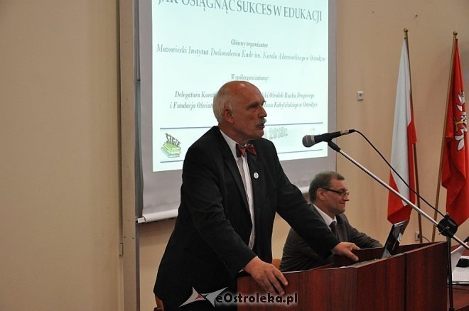 Janusz Korwin-Mikke w Ostrołęce [16.05.2013] - zdjęcie #25 - eOstroleka.pl