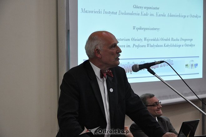 Janusz Korwin-Mikke w Ostrołęce [16.05.2013] - zdjęcie #7 - eOstroleka.pl