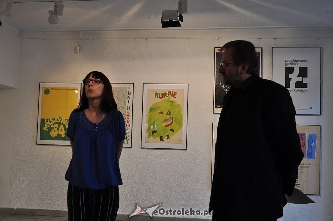 Wernisaż wystawy pt. „Plakaty” [16.05.2013] - zdjęcie #20 - eOstroleka.pl