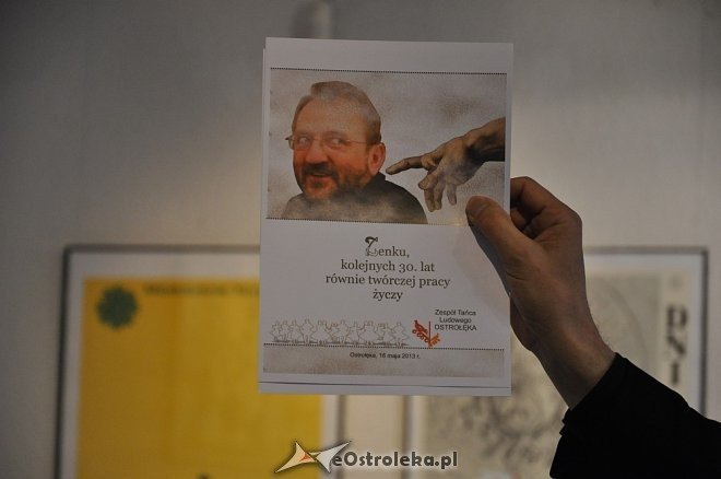 Wernisaż wystawy pt. „Plakaty” [16.05.2013] - zdjęcie #7 - eOstroleka.pl