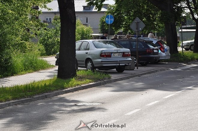 Wypadek: ul. 11 Listopada na wysokości ZUSu [31.05.2013] - zdjęcie #2 - eOstroleka.pl