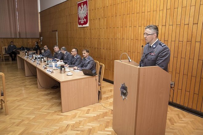 Odprawa z udziałem komendanta głównego w Centrum Szkolenia Policji w Legionowie [06.06.2013] - zdjęcie #7 - eOstroleka.pl